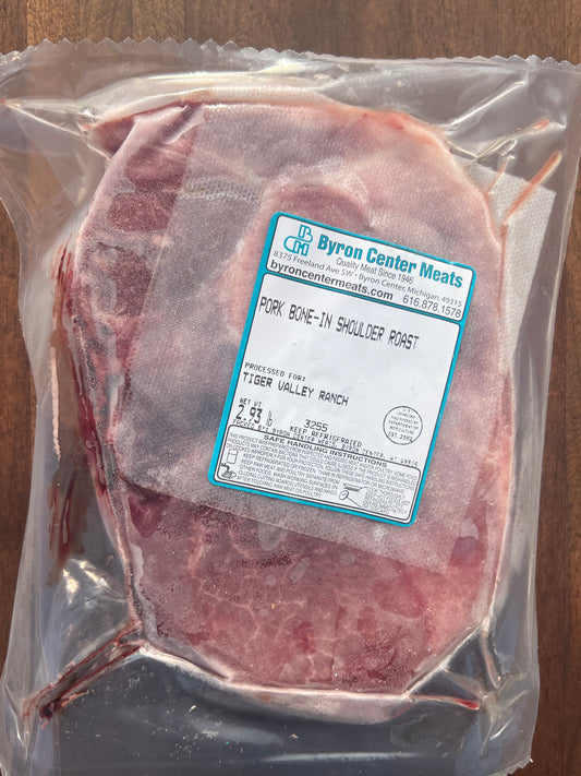 Pork Bone-in Shoulder Roast $8.99/lb